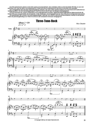 Position 3 - Violon - Nico Dezaire - Partition - Violon